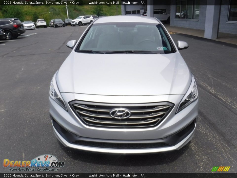 2016 Hyundai Sonata Sport Symphony Silver / Gray Photo #4