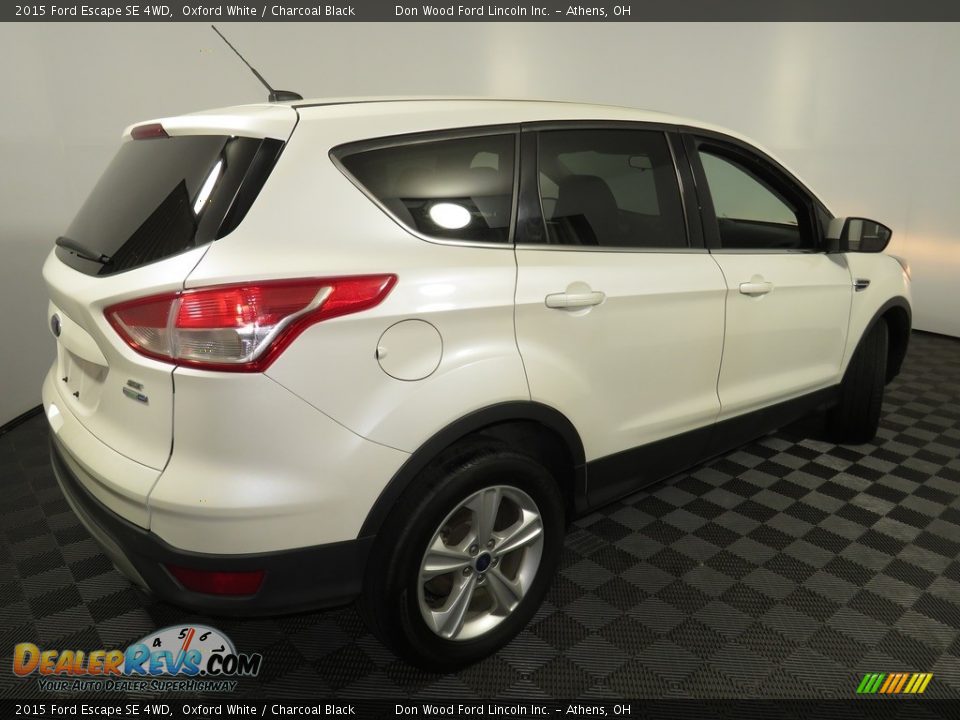 2015 Ford Escape SE 4WD Oxford White / Charcoal Black Photo #15