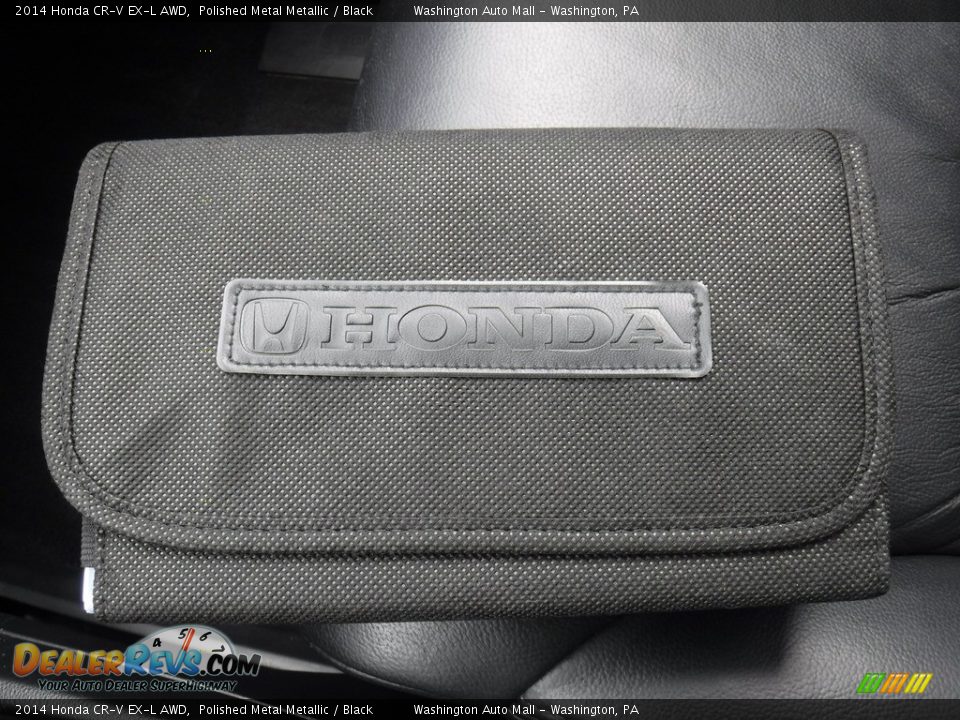 2014 Honda CR-V EX-L AWD Polished Metal Metallic / Black Photo #27