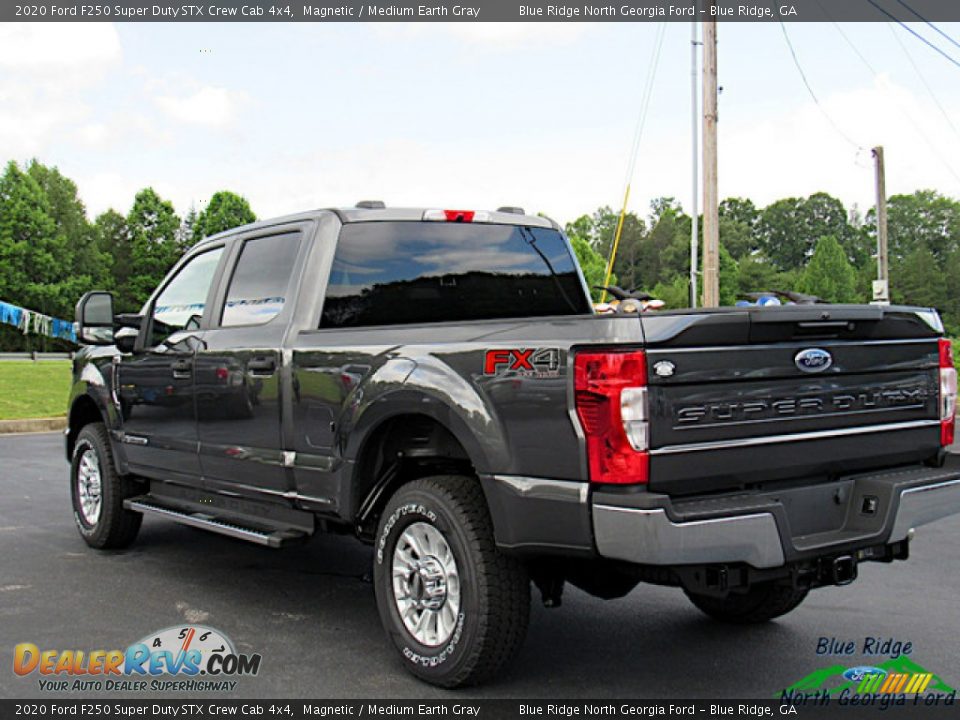 2020 Ford F250 Super Duty STX Crew Cab 4x4 Magnetic / Medium Earth Gray Photo #3