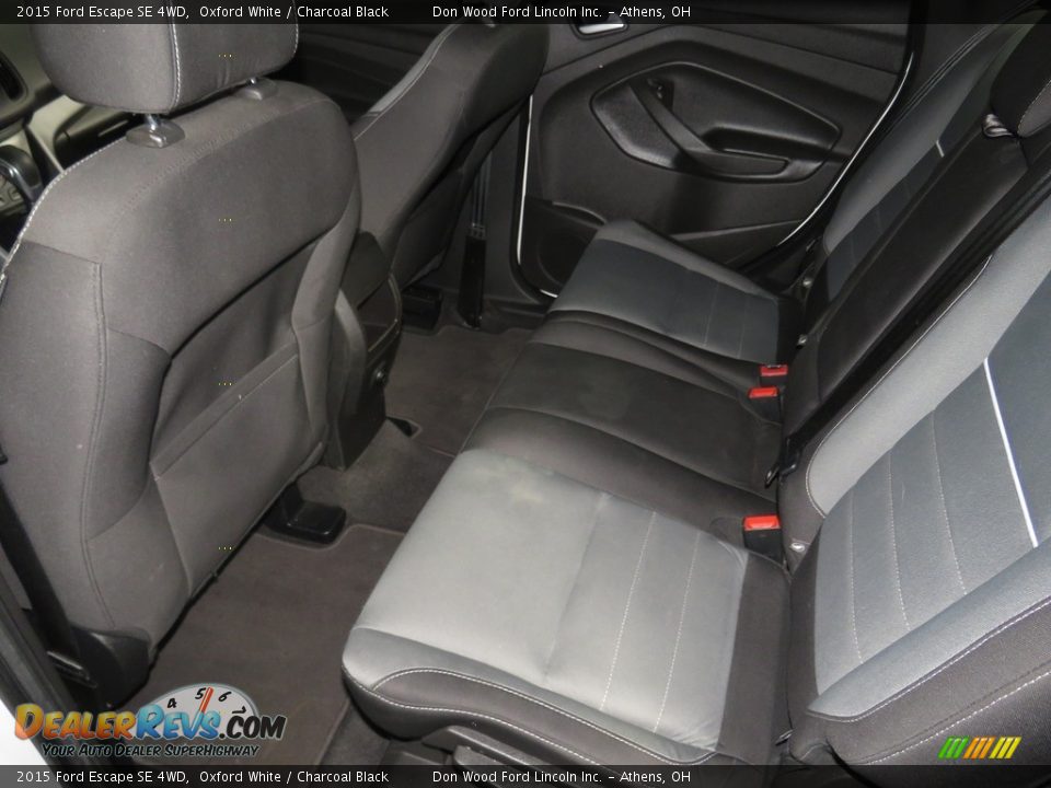 2015 Ford Escape SE 4WD Oxford White / Charcoal Black Photo #22