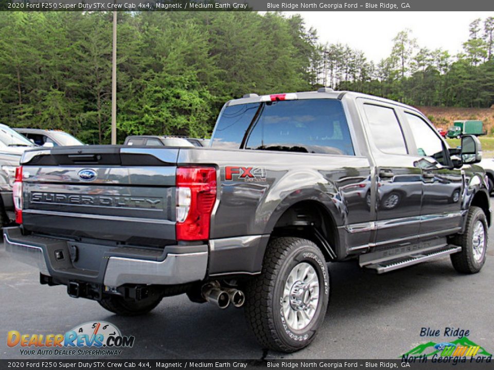 2020 Ford F250 Super Duty STX Crew Cab 4x4 Magnetic / Medium Earth Gray Photo #5