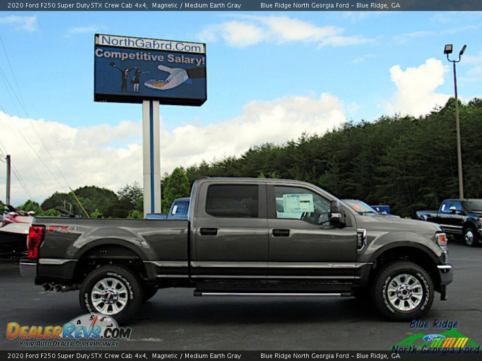 2020 Ford F250 Super Duty STX Crew Cab 4x4 Magnetic / Medium Earth Gray Photo #6