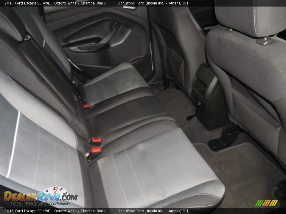 2015 Ford Escape SE 4WD Oxford White / Charcoal Black Photo #24