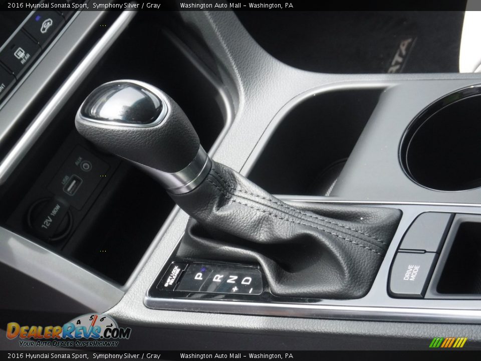 2016 Hyundai Sonata Sport Symphony Silver / Gray Photo #18