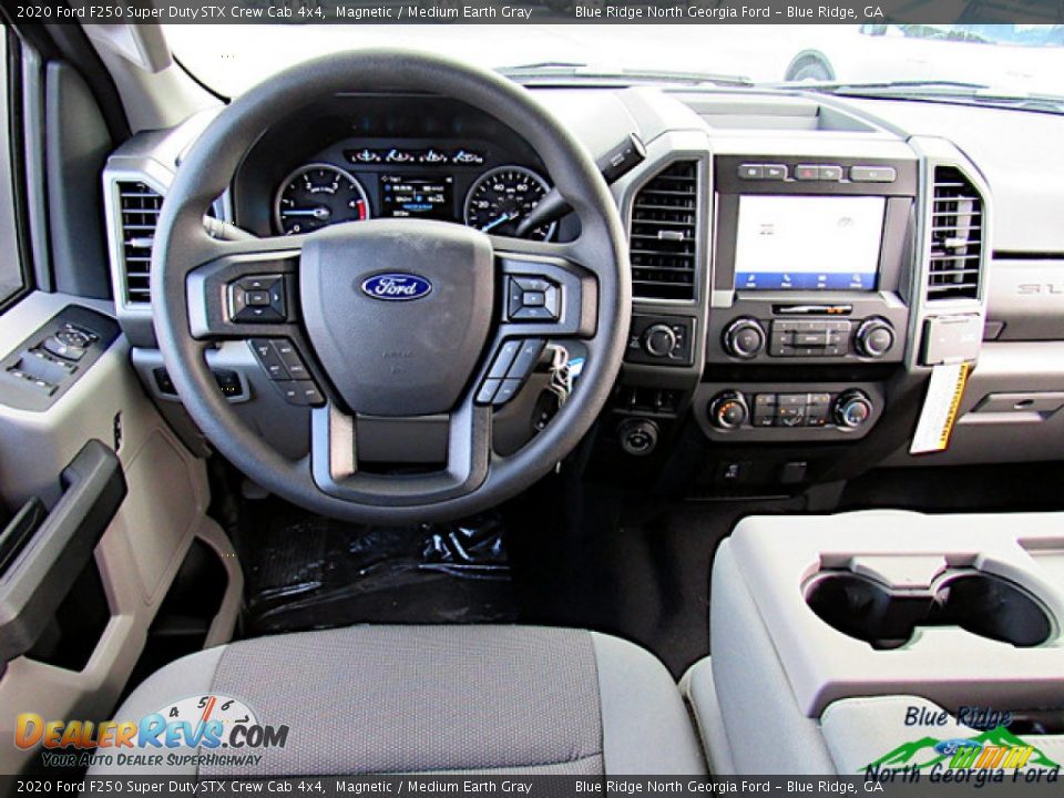 2020 Ford F250 Super Duty STX Crew Cab 4x4 Magnetic / Medium Earth Gray Photo #15