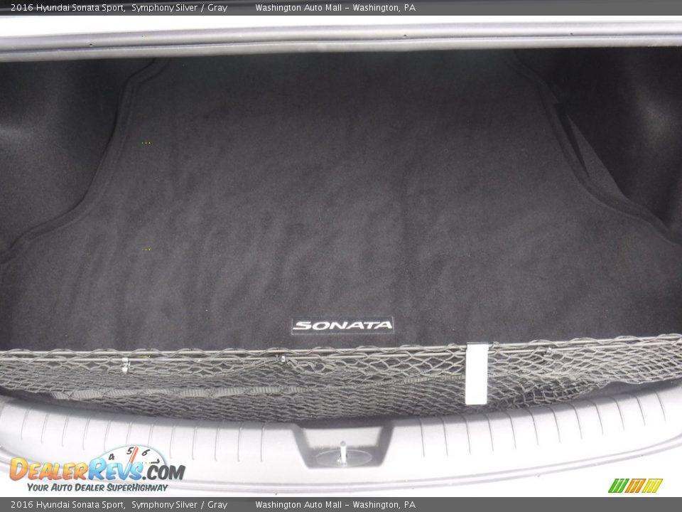 2016 Hyundai Sonata Sport Symphony Silver / Gray Photo #25