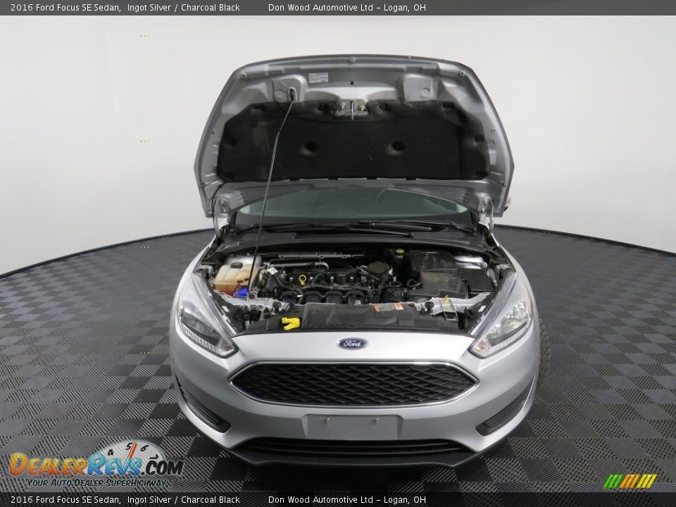 2016 Ford Focus SE Sedan Ingot Silver / Charcoal Black Photo #6