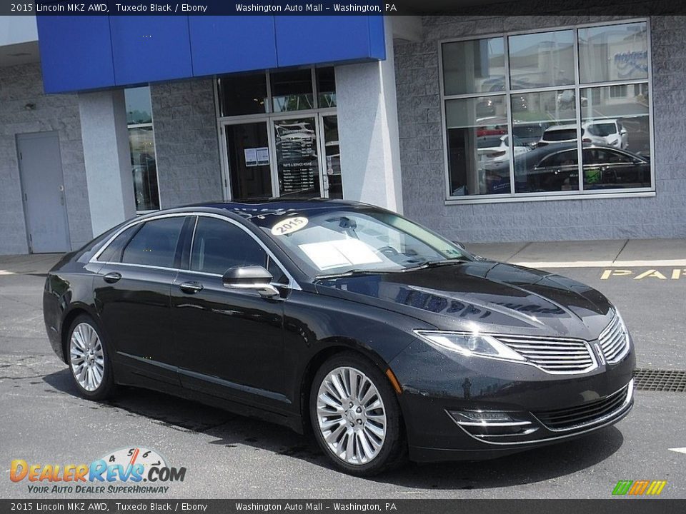 2015 Lincoln MKZ AWD Tuxedo Black / Ebony Photo #1