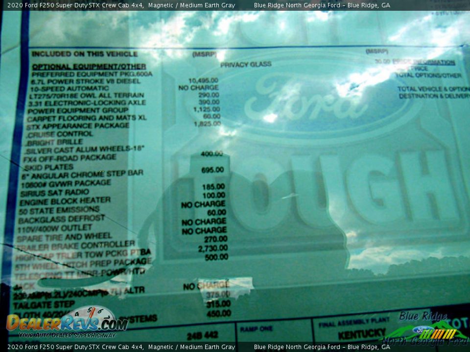 2020 Ford F250 Super Duty STX Crew Cab 4x4 Magnetic / Medium Earth Gray Photo #28