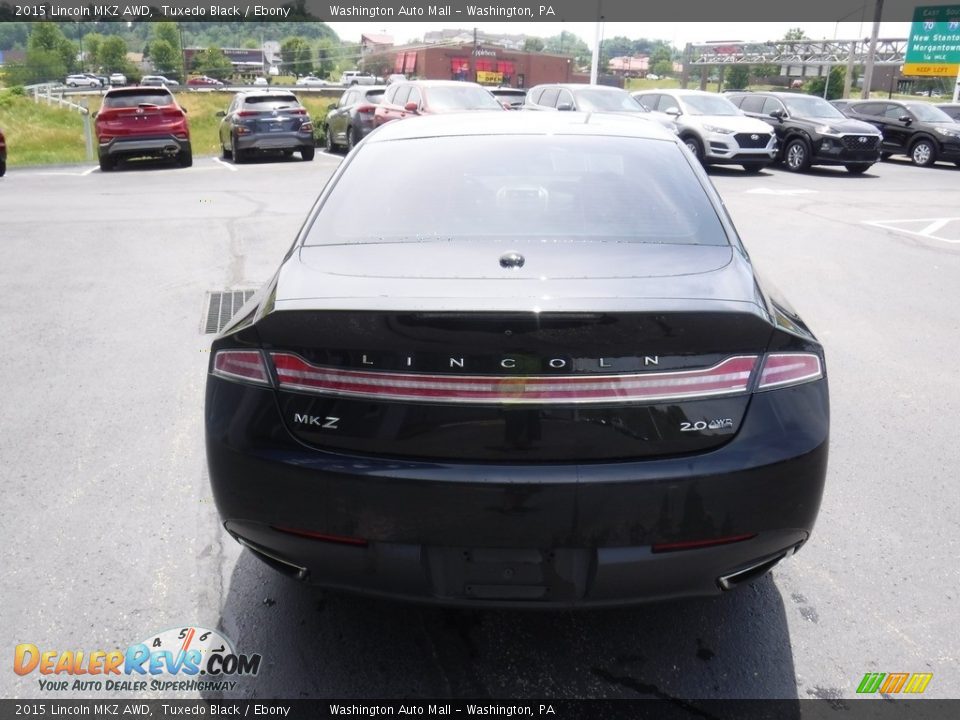 2015 Lincoln MKZ AWD Tuxedo Black / Ebony Photo #9