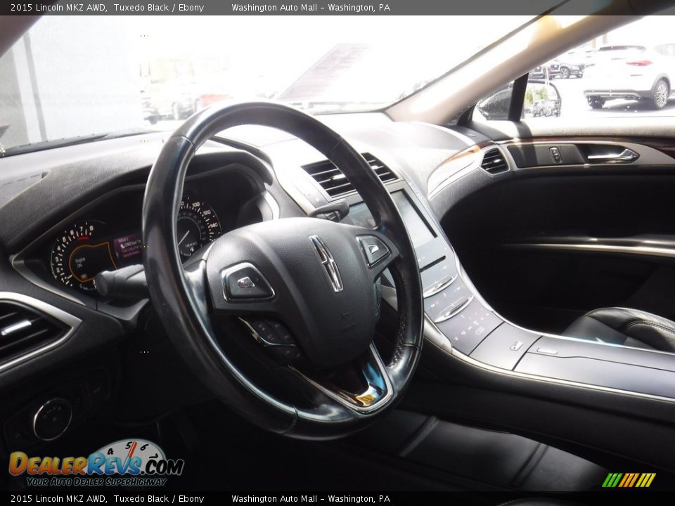 2015 Lincoln MKZ AWD Tuxedo Black / Ebony Photo #15