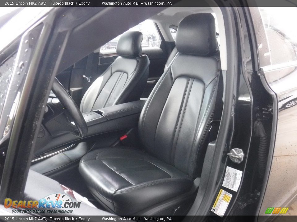 Front Seat of 2015 Lincoln MKZ AWD Photo #16