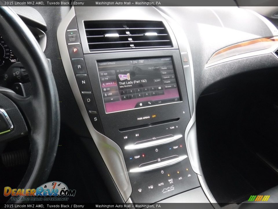 Controls of 2015 Lincoln MKZ AWD Photo #18