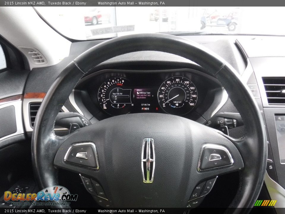 2015 Lincoln MKZ AWD Steering Wheel Photo #22