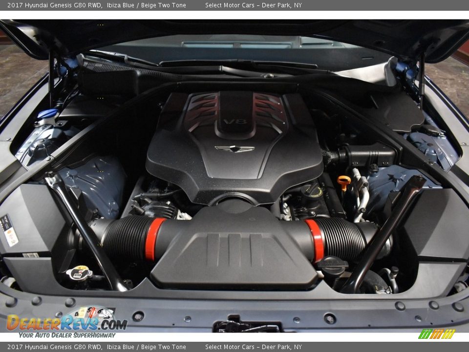 2017 Hyundai Genesis G80 RWD 5.0 Liter GDI DOHC 32-Valve D-CVVT V8 Engine Photo #16