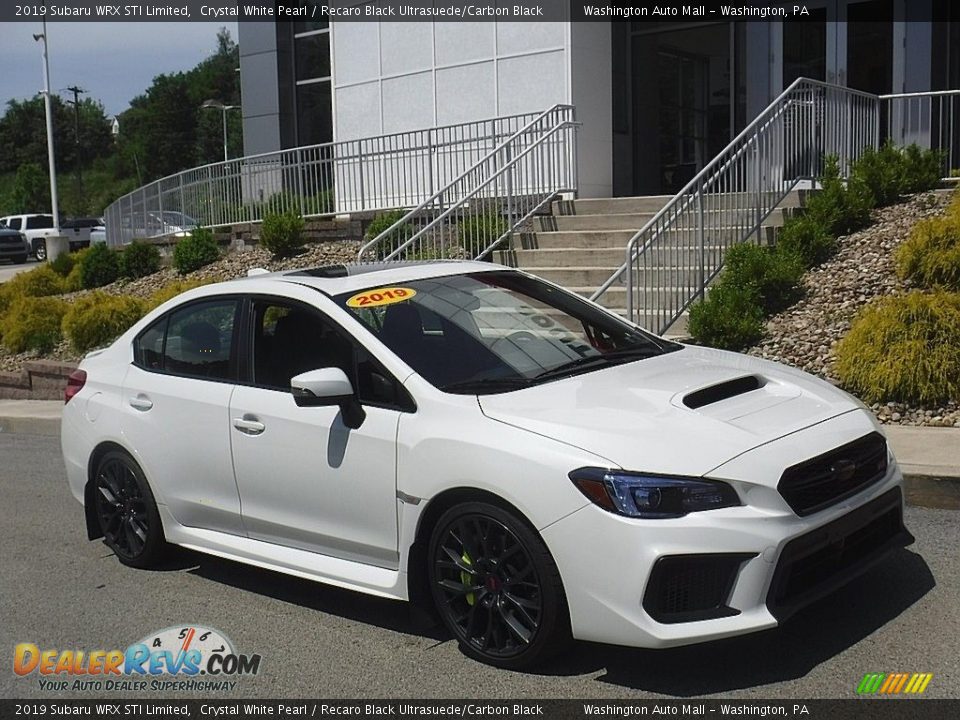 Crystal White Pearl 2019 Subaru WRX STI Limited Photo #1