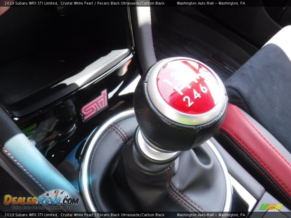 2019 Subaru WRX STI Limited Shifter Photo #25