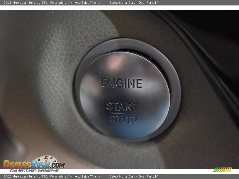2015 Mercedes-Benz ML 350 Polar White / Almond Beige/Mocha Photo #11