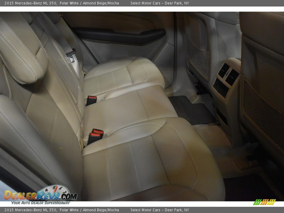 2015 Mercedes-Benz ML 350 Polar White / Almond Beige/Mocha Photo #15