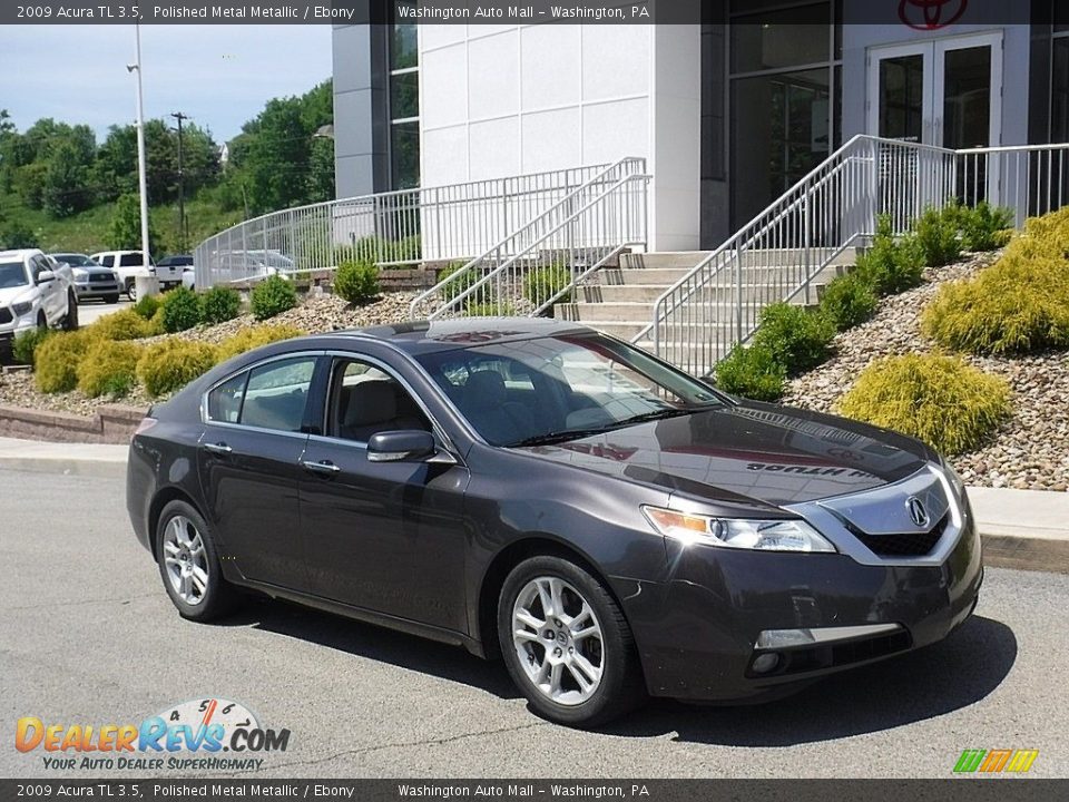 2009 Acura TL 3.5 Polished Metal Metallic / Ebony Photo #1