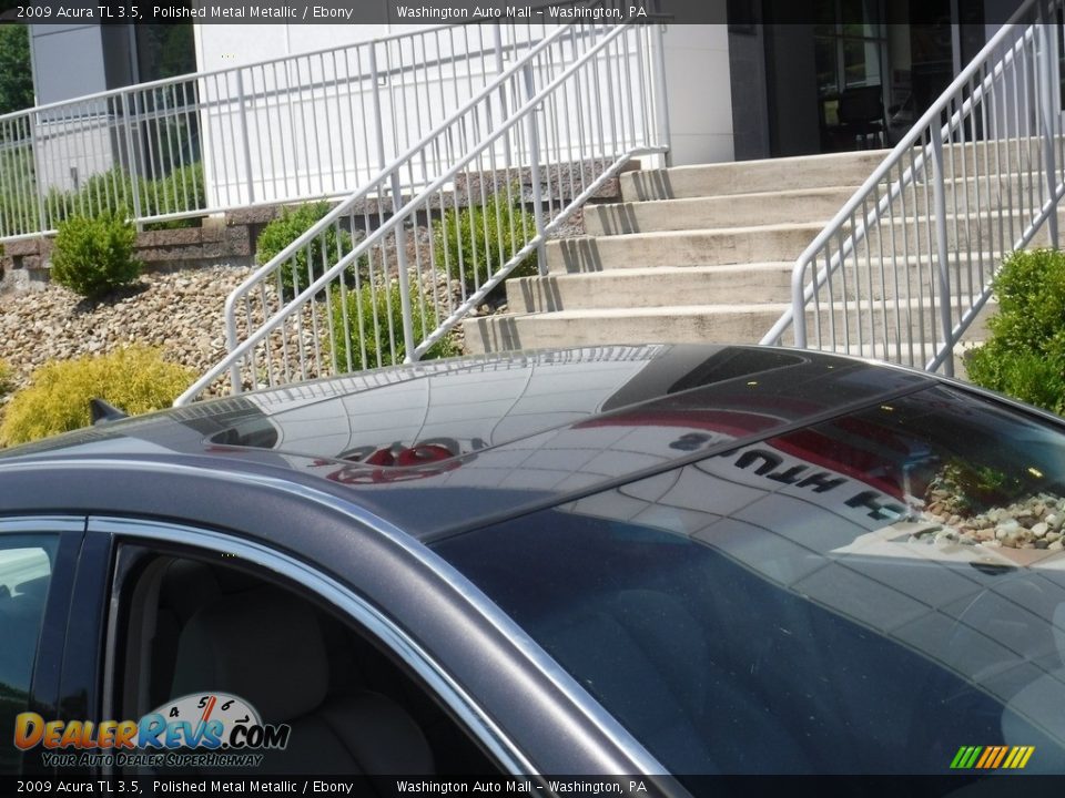 2009 Acura TL 3.5 Polished Metal Metallic / Ebony Photo #3