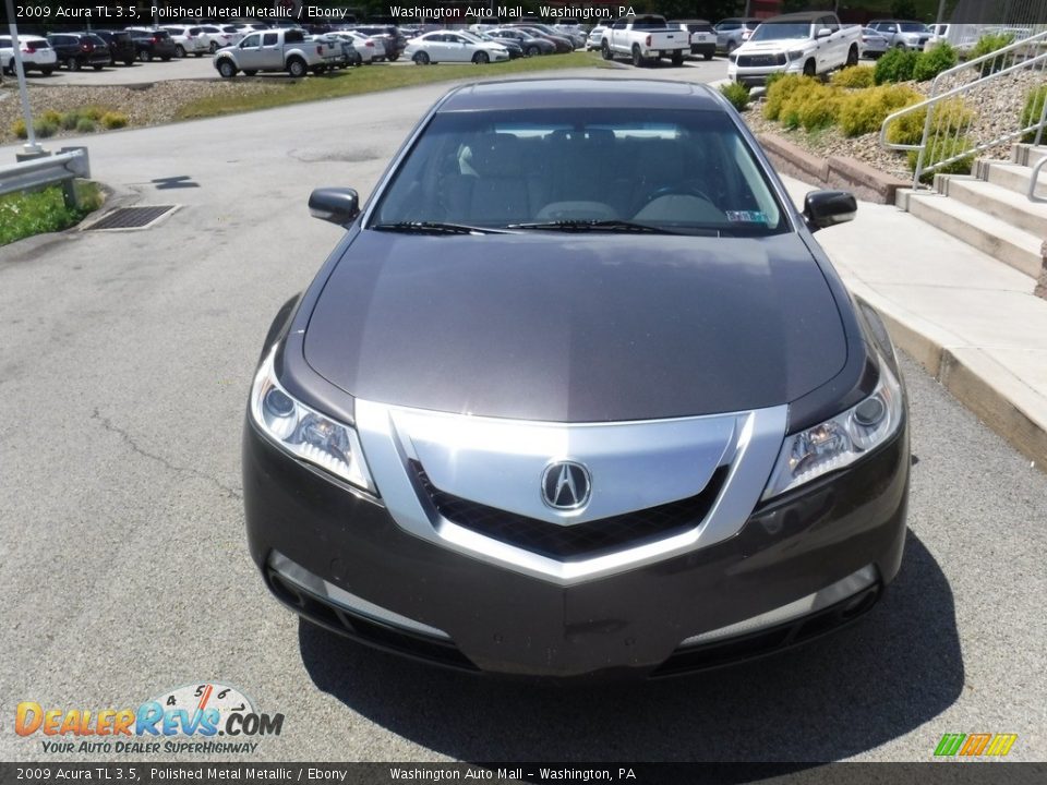 2009 Acura TL 3.5 Polished Metal Metallic / Ebony Photo #4