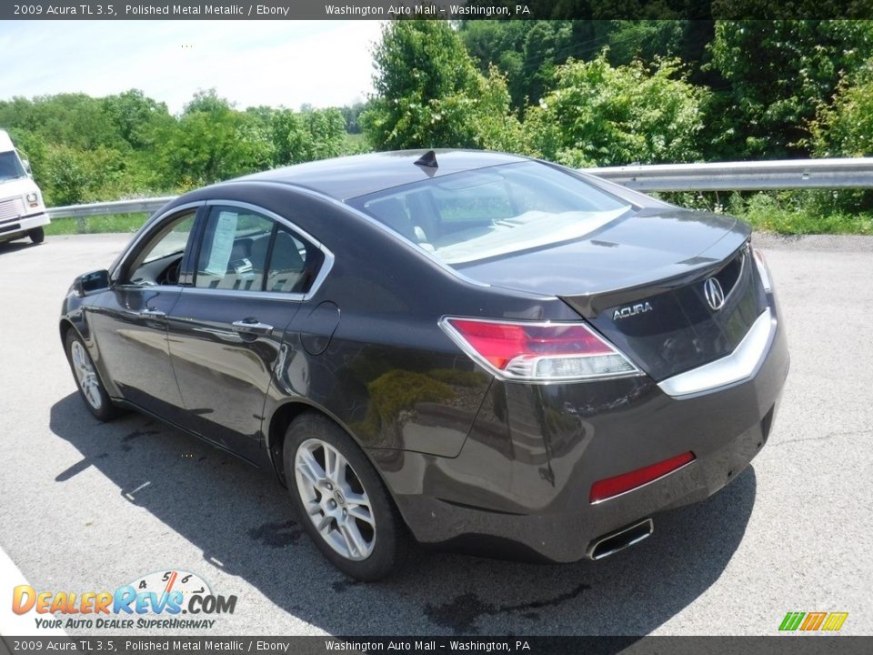 2009 Acura TL 3.5 Polished Metal Metallic / Ebony Photo #7