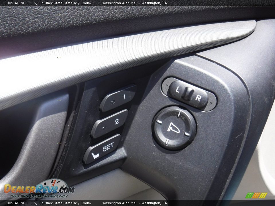 2009 Acura TL 3.5 Polished Metal Metallic / Ebony Photo #13