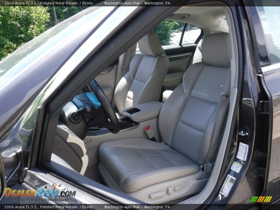 2009 Acura TL 3.5 Polished Metal Metallic / Ebony Photo #14
