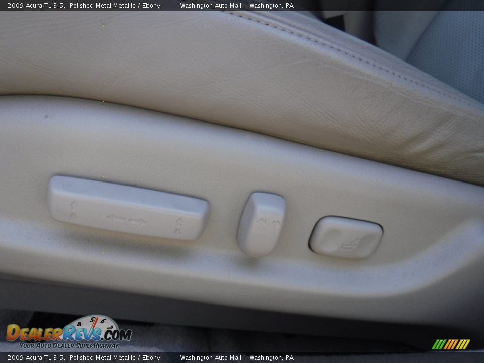 2009 Acura TL 3.5 Polished Metal Metallic / Ebony Photo #15