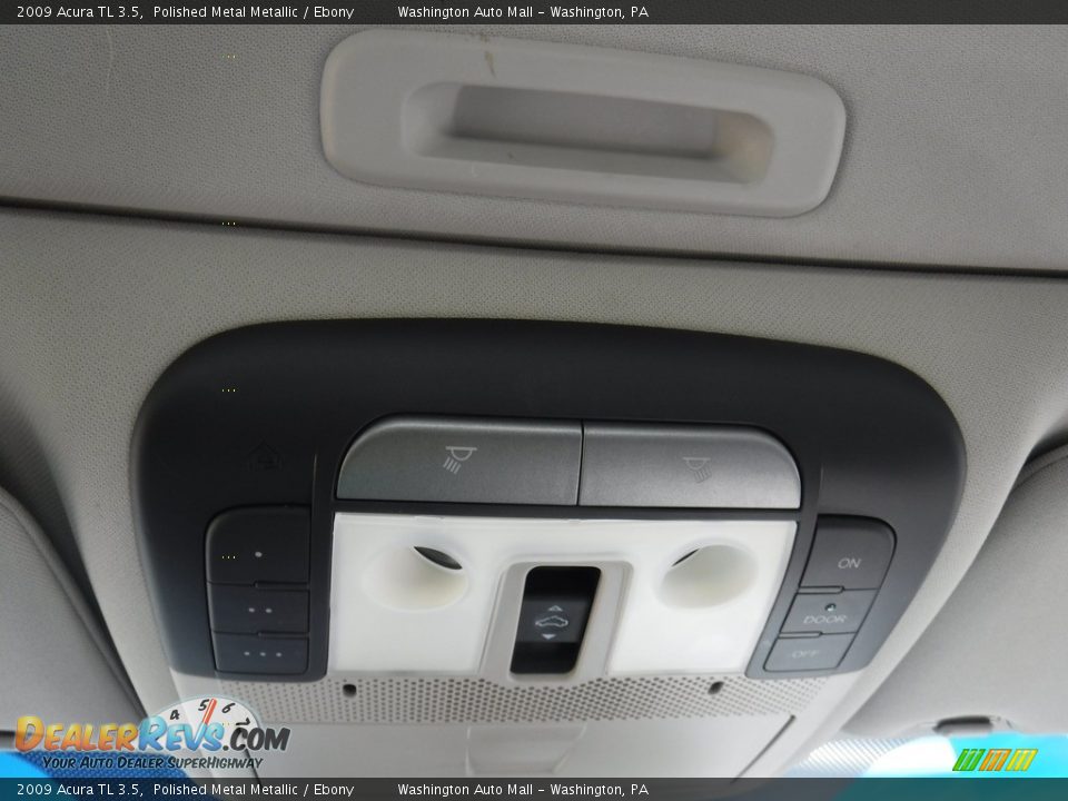 2009 Acura TL 3.5 Polished Metal Metallic / Ebony Photo #21