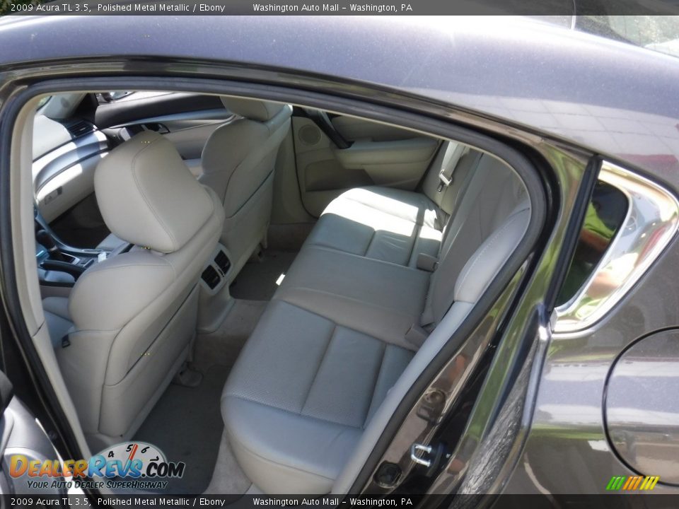 2009 Acura TL 3.5 Polished Metal Metallic / Ebony Photo #22