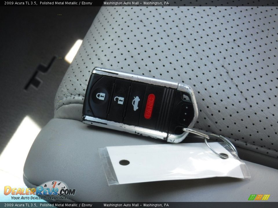 2009 Acura TL 3.5 Polished Metal Metallic / Ebony Photo #23