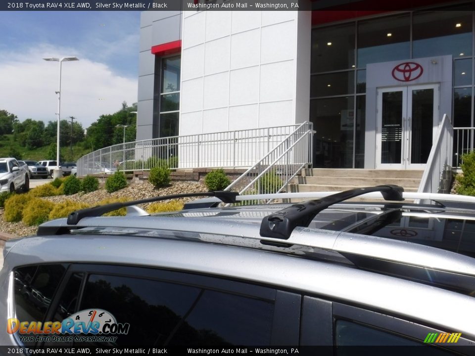 2018 Toyota RAV4 XLE AWD Silver Sky Metallic / Black Photo #3