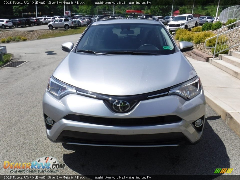 2018 Toyota RAV4 XLE AWD Silver Sky Metallic / Black Photo #5