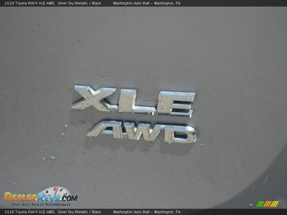 2018 Toyota RAV4 XLE AWD Silver Sky Metallic / Black Photo #11