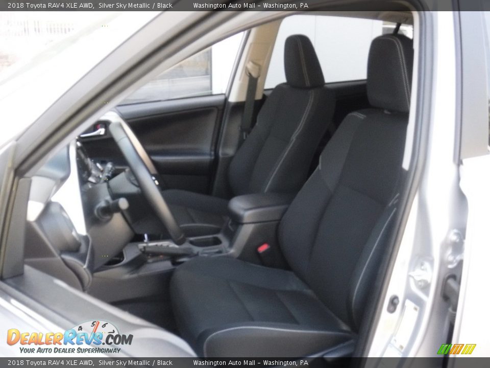 2018 Toyota RAV4 XLE AWD Silver Sky Metallic / Black Photo #15