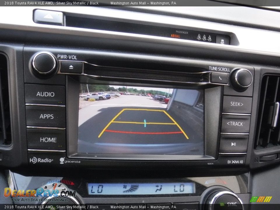 2018 Toyota RAV4 XLE AWD Silver Sky Metallic / Black Photo #19
