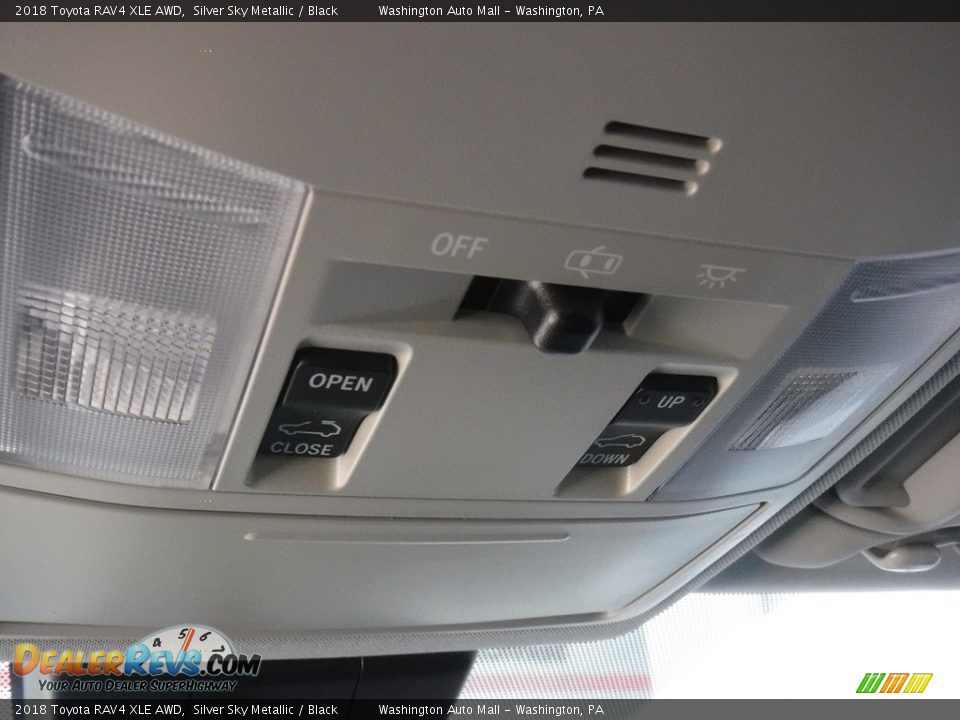 2018 Toyota RAV4 XLE AWD Silver Sky Metallic / Black Photo #20