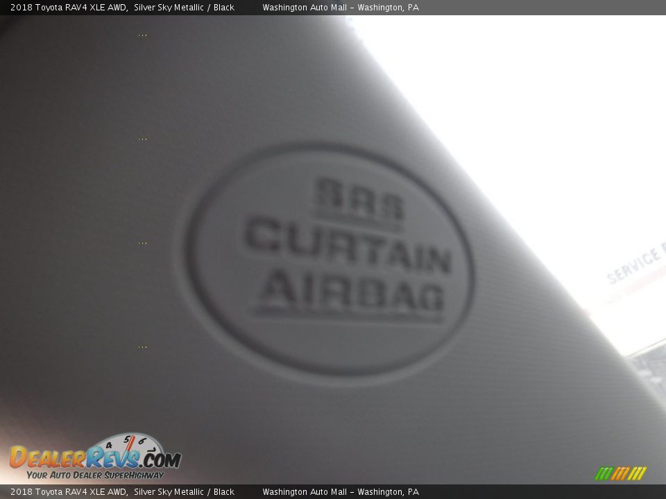 2018 Toyota RAV4 XLE AWD Silver Sky Metallic / Black Photo #21
