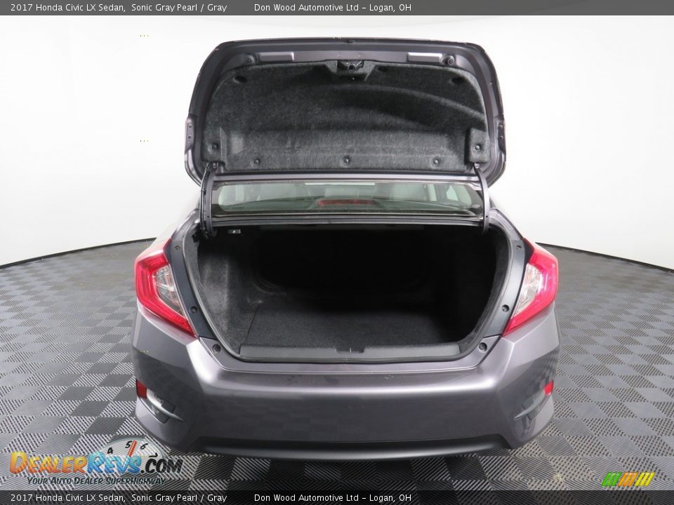 2017 Honda Civic LX Sedan Sonic Gray Pearl / Gray Photo #13