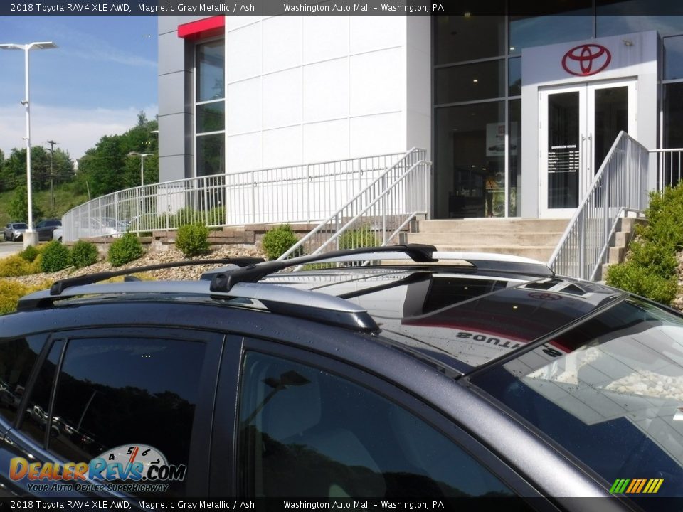 2018 Toyota RAV4 XLE AWD Magnetic Gray Metallic / Ash Photo #4