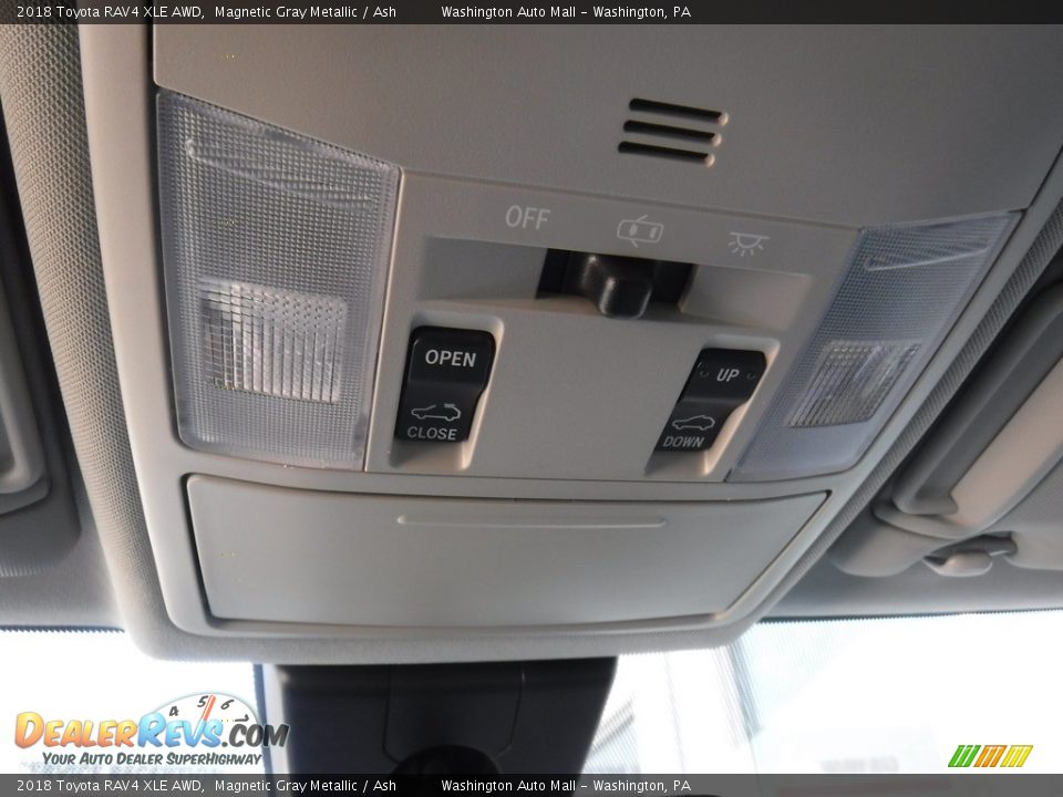 2018 Toyota RAV4 XLE AWD Magnetic Gray Metallic / Ash Photo #23