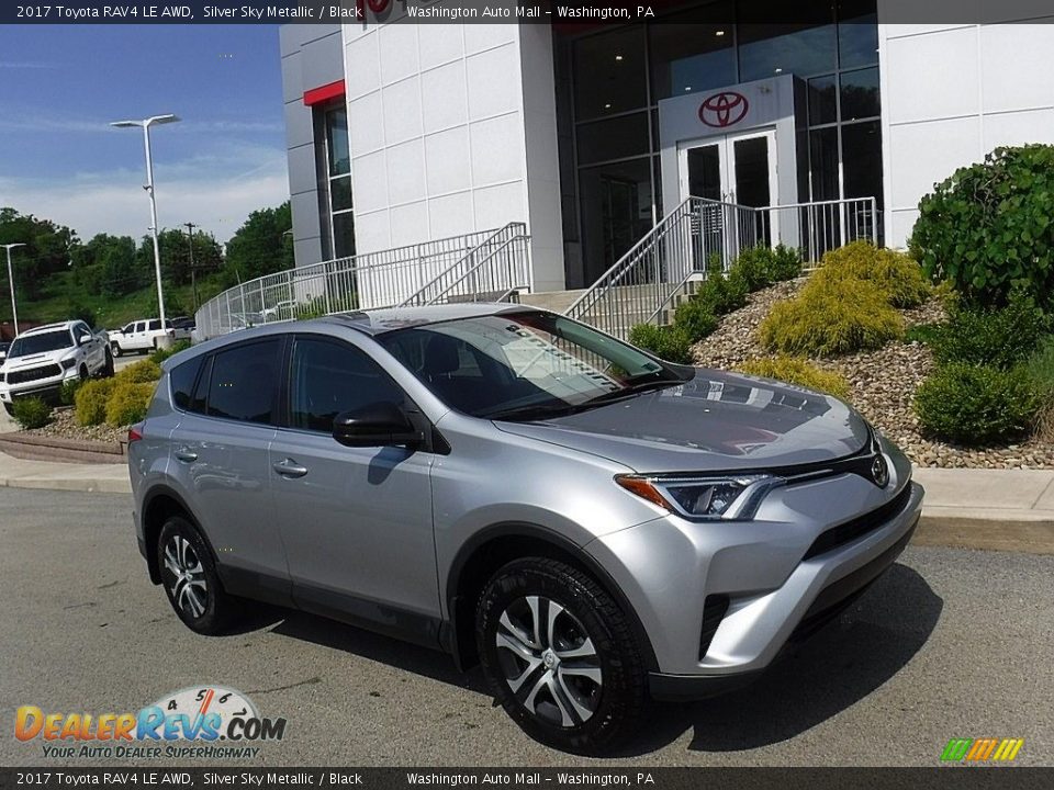 2017 Toyota RAV4 LE AWD Silver Sky Metallic / Black Photo #1