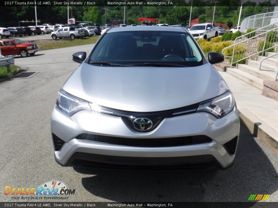 2017 Toyota RAV4 LE AWD Silver Sky Metallic / Black Photo #4
