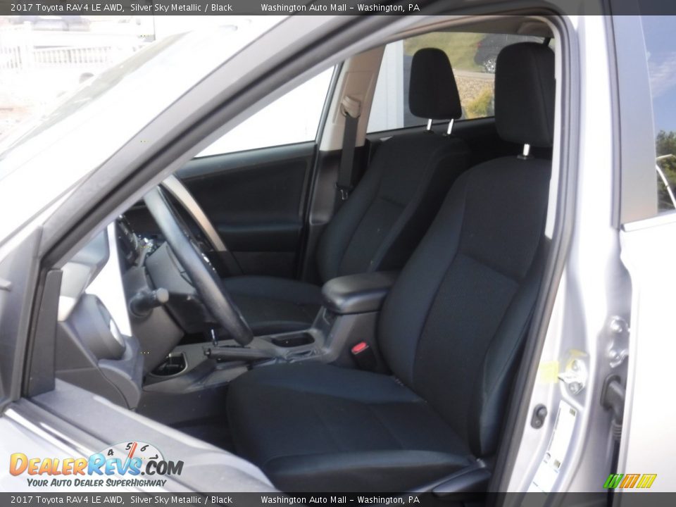 2017 Toyota RAV4 LE AWD Silver Sky Metallic / Black Photo #13