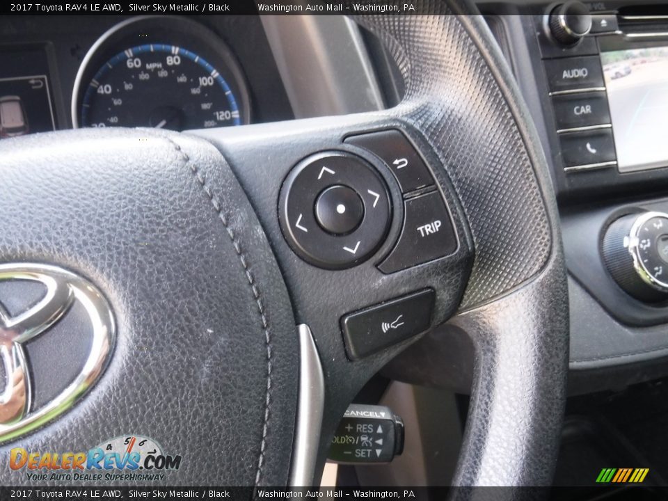 2017 Toyota RAV4 LE AWD Silver Sky Metallic / Black Photo #18