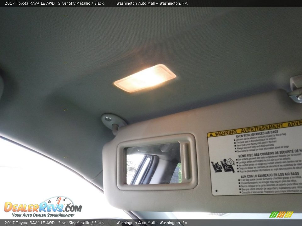 2017 Toyota RAV4 LE AWD Silver Sky Metallic / Black Photo #22