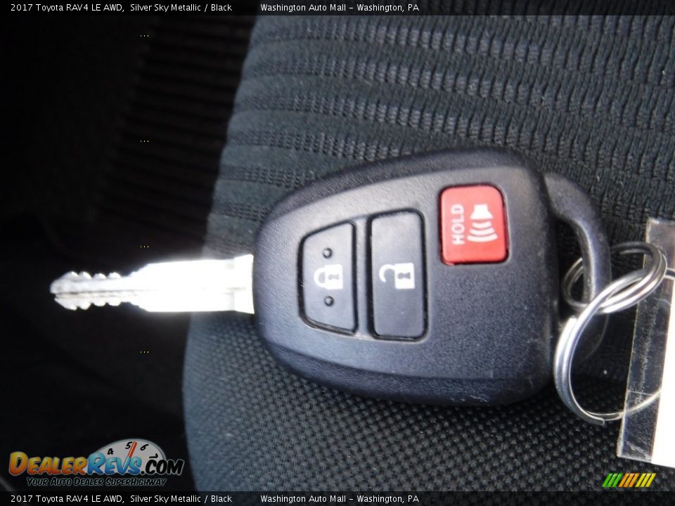 2017 Toyota RAV4 LE AWD Silver Sky Metallic / Black Photo #25